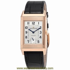 Jaeger LeCoultre Grande Reverso Silver Dial Mens Watch Q3802520