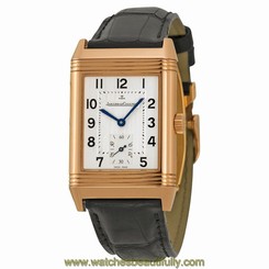 Jaeger LeCoultre Reverso Grande Taille Silver Q2702421-BK Mens Watch