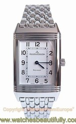 JAEGER LECOULTRE Reverso Classique Midsize Steel Q252.81.10 Box/Papers $6850