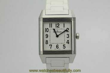 Jaeger LeCoultre Reverso Squadra Classsic with White Rubber Bracelet Q7068720
