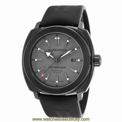 Jeanrichard Terrascope 60500-11-209-FK6A Mens Grey Dial Watch with Rubber Strap