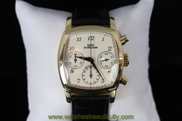 $20k Limited 18/25 JeanRichard Mens 18K Yellow Gold Chronograph Automatic Watch
