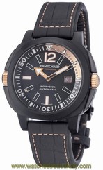 JeanRichard Diverscope Mens Pink Gold & Titanium 60130-28-60b-aa6d List $12800