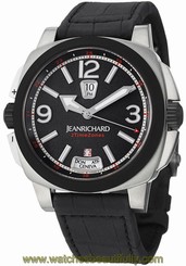 JeanRichard GMT Mens watch 68130-33-61c-aa6d Limited No. 1/ 249 pieces!