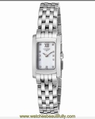 Pre Owned Longines Women's 'Dolce Vita' Diamond Stainless Steel Watch