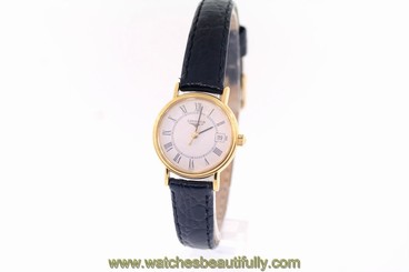 Ladies Longines L4.220.2.11.2 La Grande Classique Presence White Dial Watch
