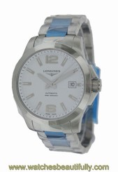 Longines Conquest Automatic 39mm White Dial Men's Watch L3.676.4.16.6
