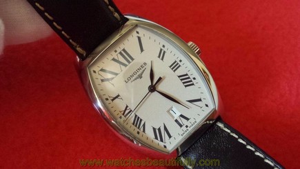 Mans Mens LONGINES EVIDENZA L2.655.4 swiss quartz Watch luxury