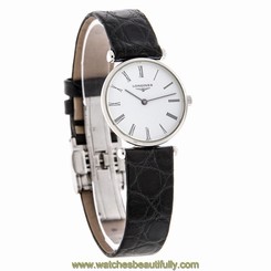 Longines La Grande Classique Ladies White Dial Swiss Quartz Watch L4.209.4.11.2 703200069739