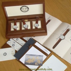 Mint LONGINES Limited Edition 130 Years 165 Anniversary TRIO Watches-Complet.SET