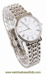 Longines L48214116 / L4.821.4.11.6 Presence Automatic White Dial Men Steel Watch