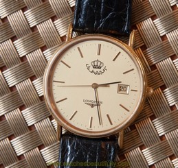 Longines L4.636.2 King Hussein Jordan Arabic Collectible Slim Gold Quartz Swiss