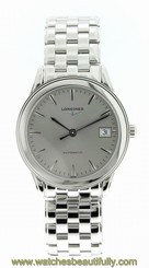 Longines L47744726 / L4.774.4.72.6 Flagship Automatic Date Silver Dial Men Watch