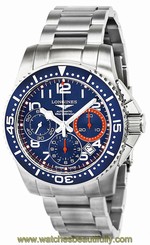 Longines L36964036 / L3.696.4.03.6 HydroConquest Collection Blue Dial Men Watch