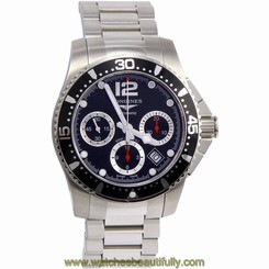 Longines HydroConquest Men's Watch Round Black Dial Sapphire Automatic L37444566
