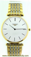 Longines L47092127 / L4.709.2.12.7 La Grande Classique Men Two tone Watch New