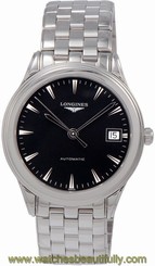 Longines L47744526 Watch Flagship Mens Black Dial Automatic Movement 703200126753