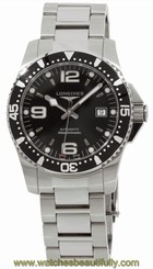 Longines HydroConquest Auto Diver Men Watch L36424566 / L3.642.4.56.6 New in Box 683498416609