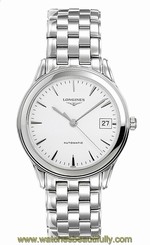 Longines Flagship Automatic White Dial Men's Watch L4.774.4.12.6 / L47744126 703200126692