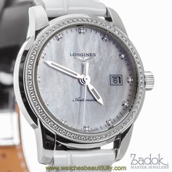 Longines Saint Imier MOP Dial Diamond Bezel Automatic 30mm Watch L25630872
