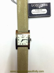watch longines dolcevita square L51664162 woman leather woman new warranty