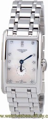 Longines L52554876 DolceVita Ladies Watch - MOP Dial Stainless Steel Quartz