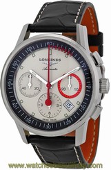 L4.754.4.72.4 BRAND NEW LONGINES COLUMN WHEEL CHRONOGRAPH RECORD MENS WATCH