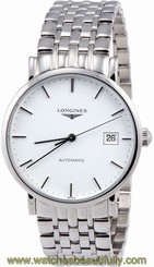 Longines Elegant Collection Automatic Stainless Steel Mens Watch L48104126