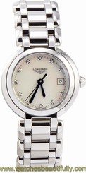 Longines PrimaLuna Mother of Pearl Dial Stainless Steel Ladies Watch L81104876