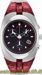 watch pirelli Pzero Chrono Medium Ref. 7951902265 p zero time man red rubber