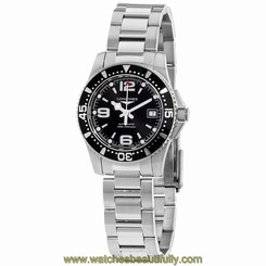 Longines HydroConquest Black Dial Automatic Stainless Steel Ladies Watch L328445 703200176239