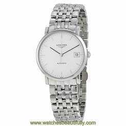 Longines Elegant Automatic Stainless Steel Mens Watch L4.809.4.12.6