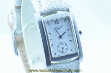 LONGINES CONQUEST WOMEN'S WATCH QUARTZ TOP CONDITION 25MM STEEL/STEEL