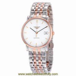 Longines Elegant 18k Rose Gold Mens Watch L4.809.5.12.7