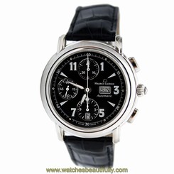 MAURICE LACROIX MASTERPIECE CRONEO MP6318-SS001 CHRONO AUTOMATIC MEN'S WATCH