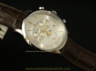 LC1148-SS001-132 Maurice Lacroix Les Classiques Phase de Lune Chronograph Watch