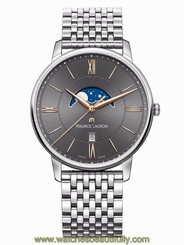 MAURICE LACROIX Eliros Moonphase Men`s Watch EL1108-SS002-311-1