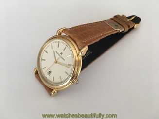 Maurice Lacroix Swiss GP Quartz Men's Slim Watch AC34223