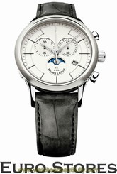 Maurice Lacroix Watch Les Classiques LC1148-SS001-130 Chronograph Genuine New