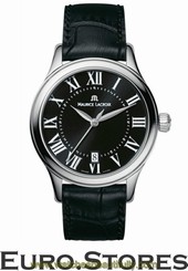 Maurice Lacroix Watch LC1013-SS001-310 Ladies Black Stainless Steel Genuine New