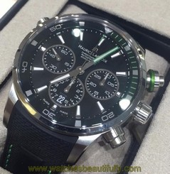 ?MAURICE LACROIX?PONTOS - S GREEN PT6018-SS0022-331 NEW Unworn & 100% Complete