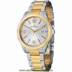 MAURICE LACROIX MIROS MEN'S 40MM STAINLESS STEEL CASE WATCH MI1018-PVP13-130