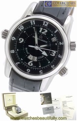 MINT Maurice Lacroix Masterpiece MP6388 R��veil Globe GMT Stainless 43mm Watch