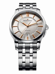 NIB Men's Maurice Lacroix Pontos Date Automatic Watch Silver PT6148-SS002-131