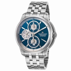 Maurice Lacroix PT6188-SS002-430 Mens Blue Dial Analog Automatic Watch