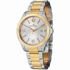 Maurice Lacroix Men's MI1018-PVP13-130 Miros Analog Display Analog Quartz Silver