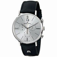 Maurice Lacroix Men's EL1088-SS001-110 Eliros Analog Display Analog Quartz Black