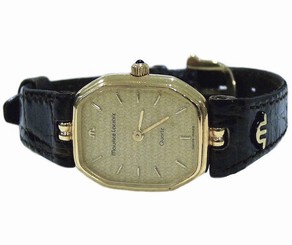 MAURICE LACROIX CLASSIC 18K YELLOW GOLD LADIES WATCH NOS SWISS