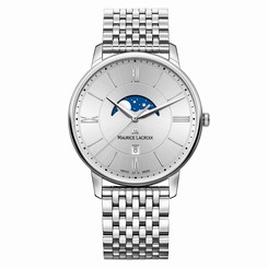 Maurice Lacroix EL1108-SS002-110-1 Mens Eliros Silver Steel Bracelet Watch