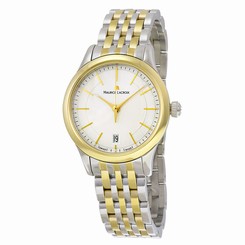 Maurice Lacroix Gold Stainless Steel Ladies Watch LC1026-PVY13-130